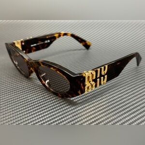MIU MIU Honey Havana Purple Women's 54 mm Sunglasses brand new - with box